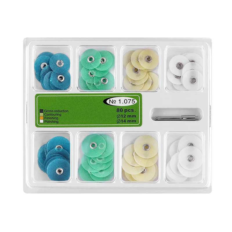 Teeth Whitening Kit - Dental Finishing Polishing Discs Set for