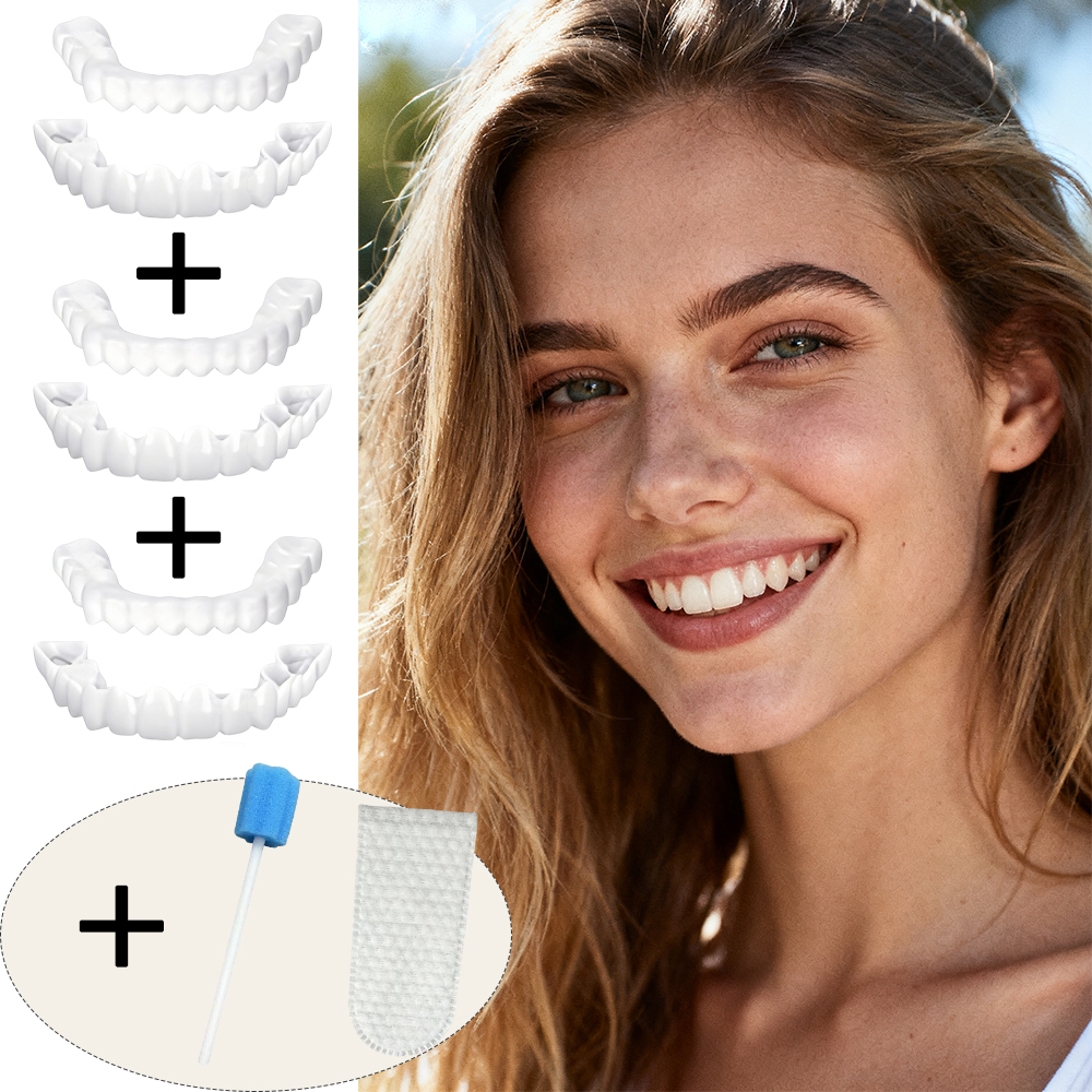Teeth Whitening Options - Color Matching Natural Teeth Veneers Reusable