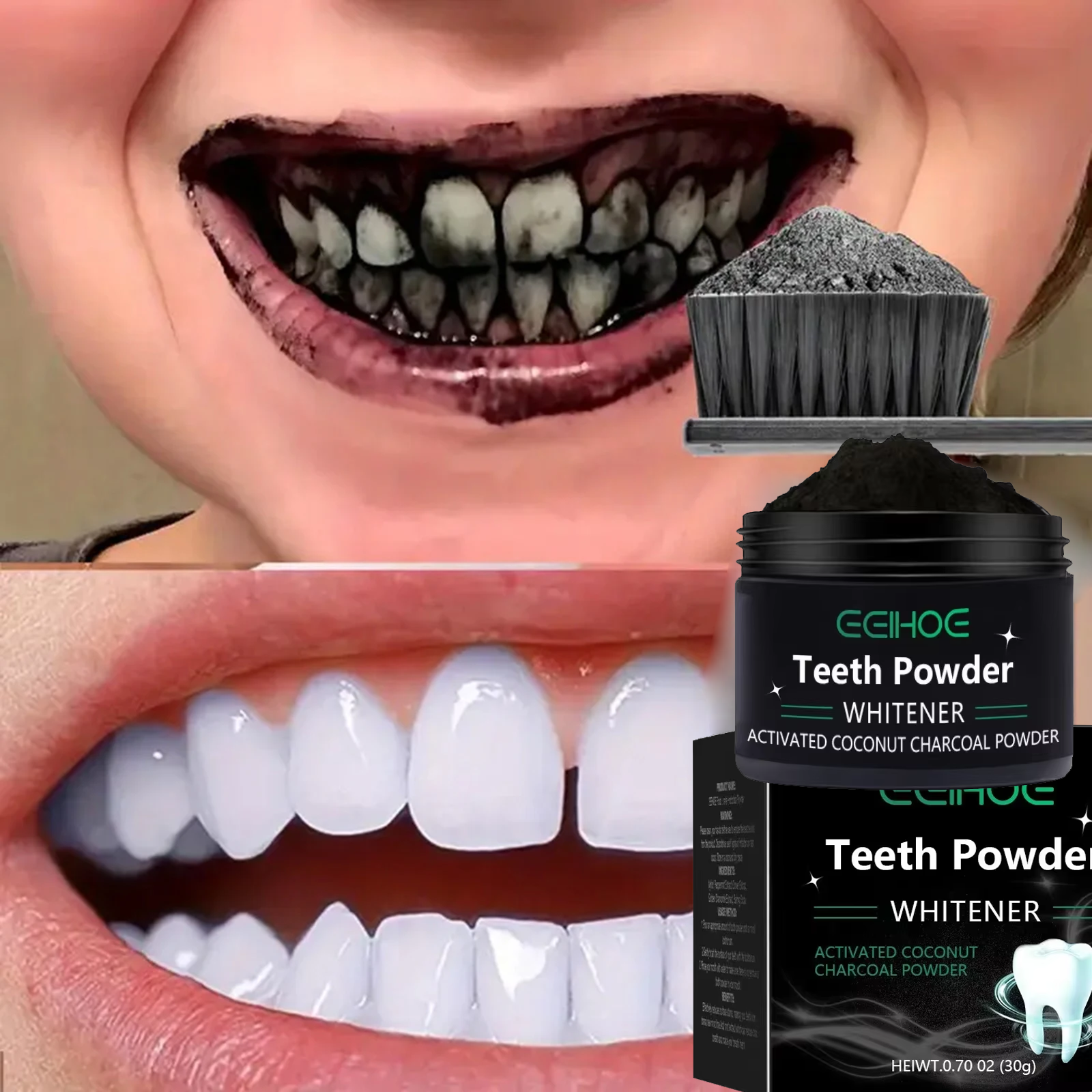Teeth Whitening China - Teeth Brightening Whitening Powder Deep Cleaning