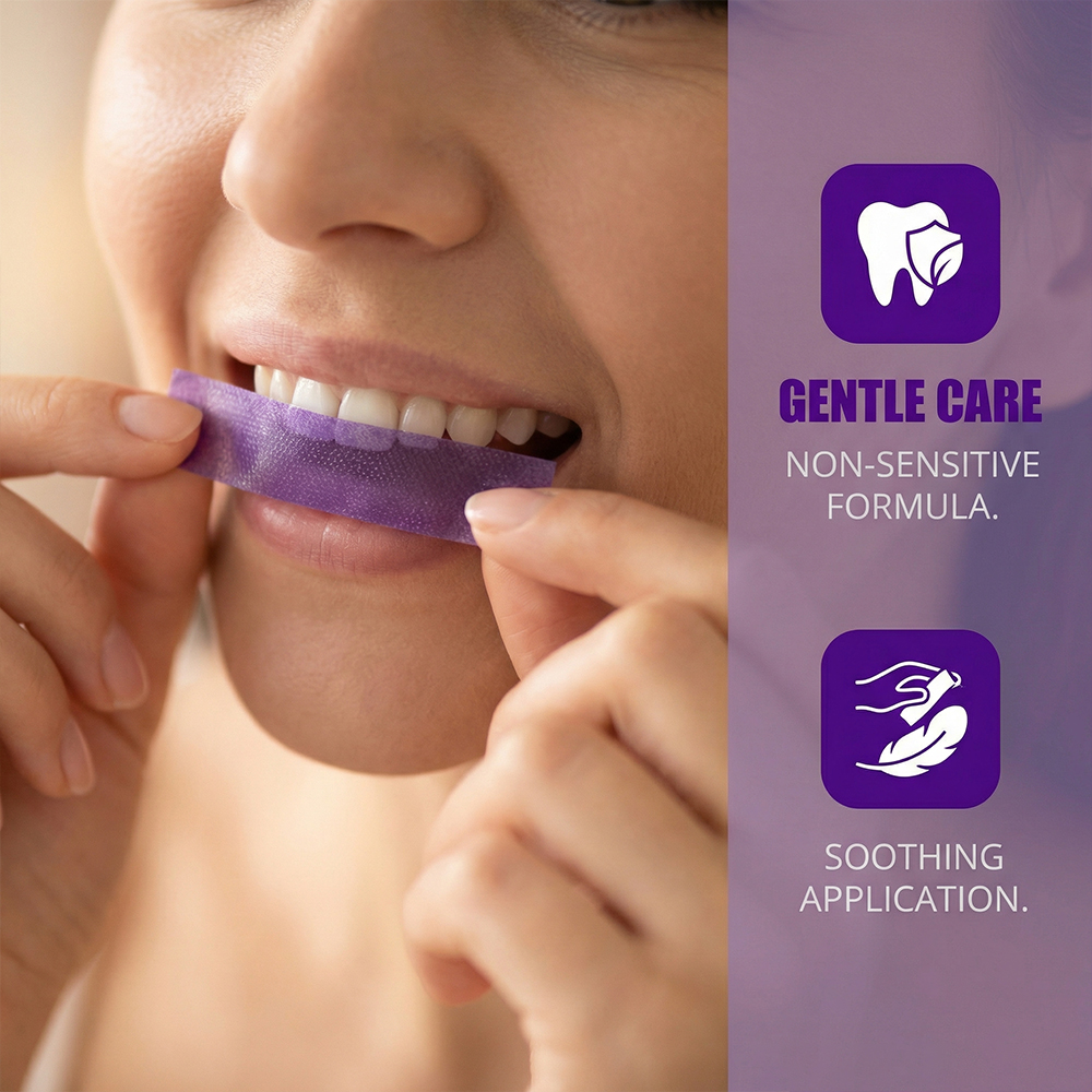 Purple Teeth Whitening Strips- - Teeth Whitening Strips Crest 评论和价格