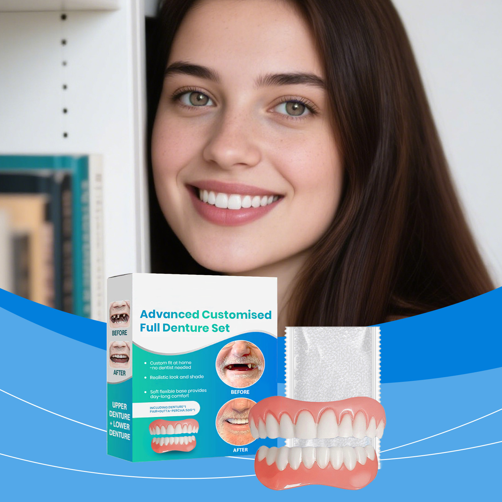 Trendy Comfort Flexible Dentur - Teeth Whitening Kit 评论和价格