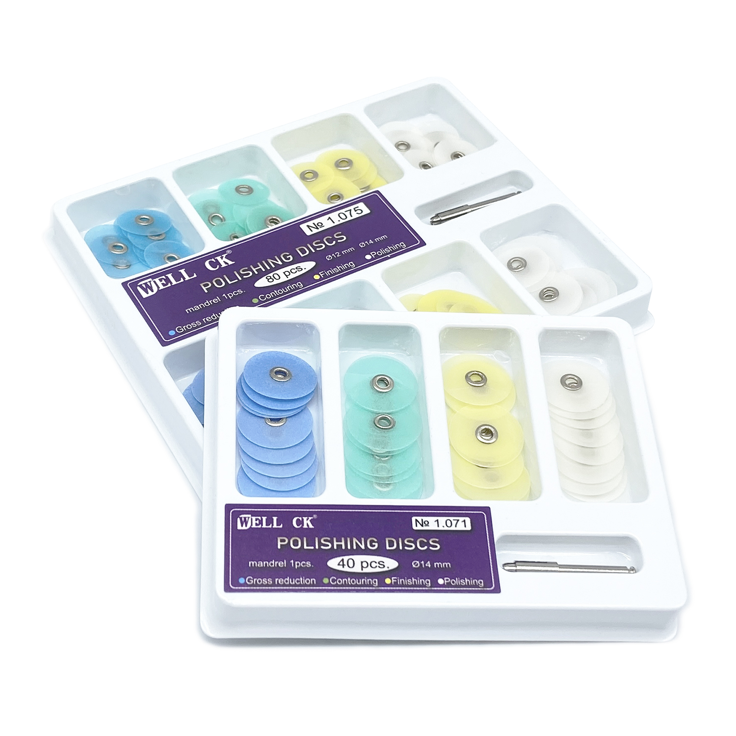 WELL CK 40/80Pcs Dental Polish - Teeth Whitening Kit 评论和价格