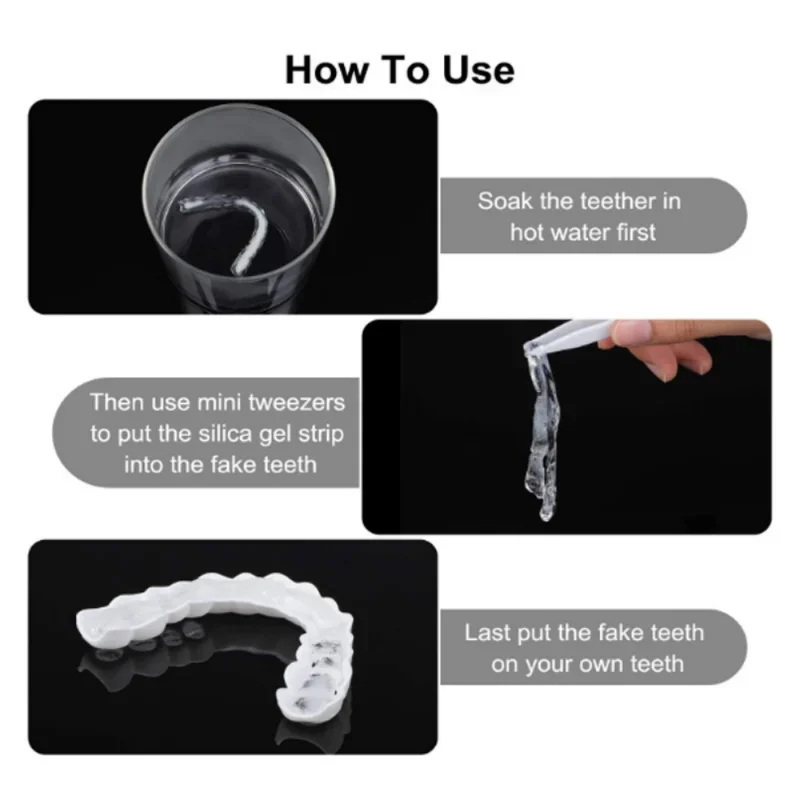 Denture Cover Veneer Snap-on T - Teeth Whitening Kit 评论和价格