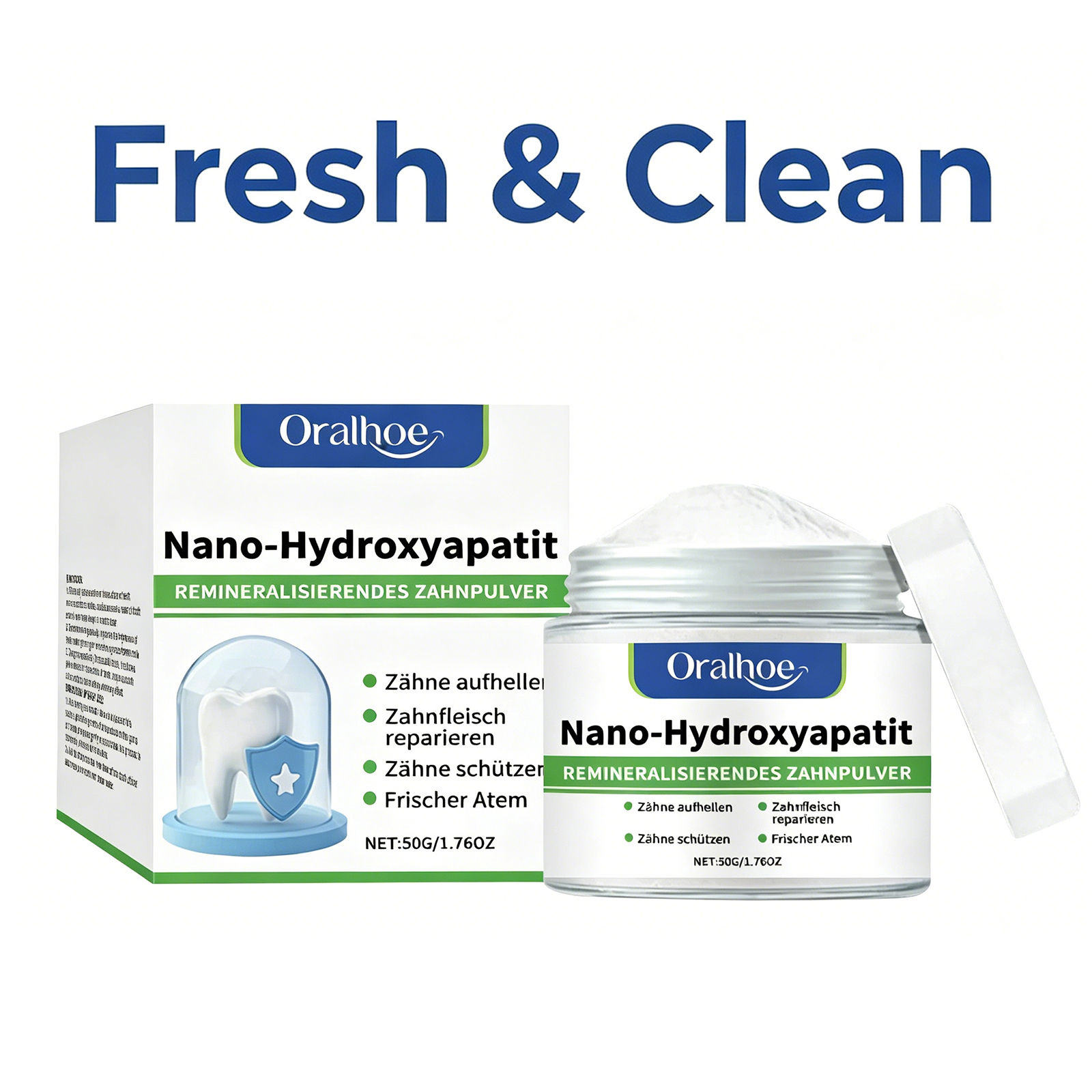 50g Nano-Hydroxyapatite Tooth  - Teeth Whitening China 评论和价格