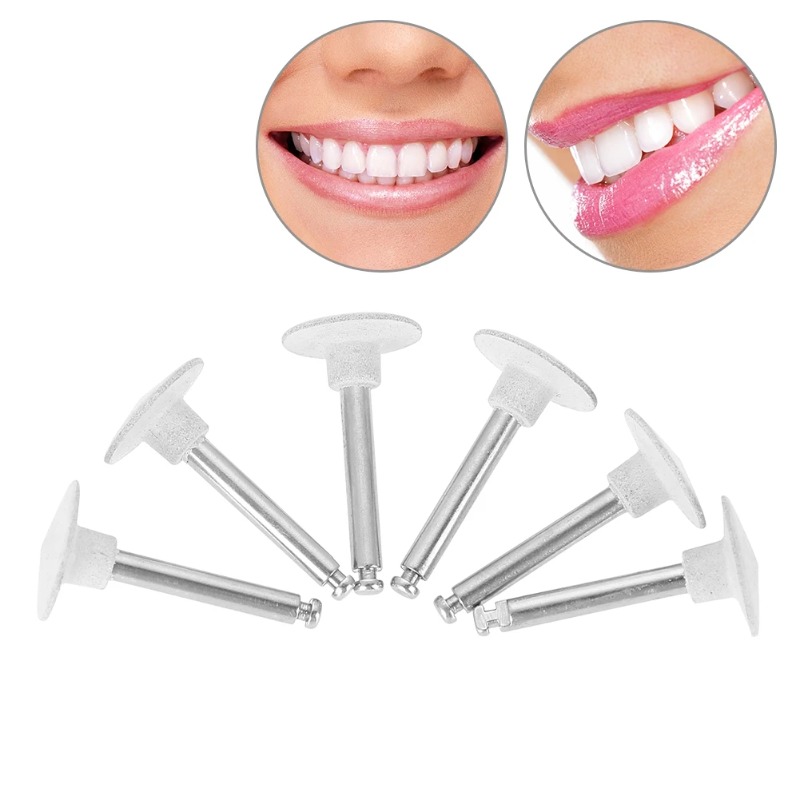 6Pcs Tooth Polishing Head Set  - Teeth Whitening Kit 评论和价格