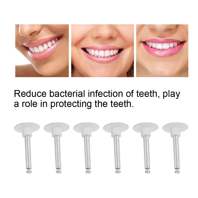 6Pcs Tooth Polishing Head Set  - Teeth Whitening Kit 评论和价格