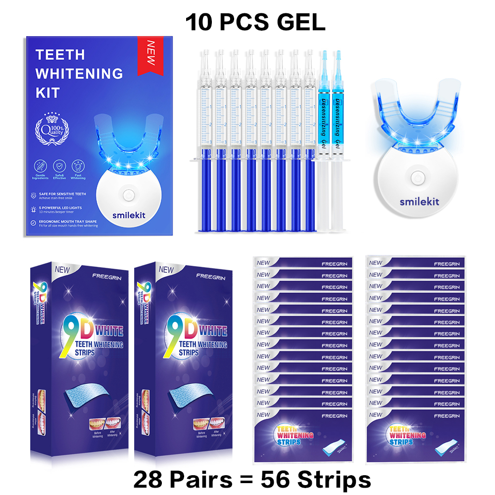 Teeth Whitening Kit - 5X LED L - Teeth Whitening Kit 评论和价格