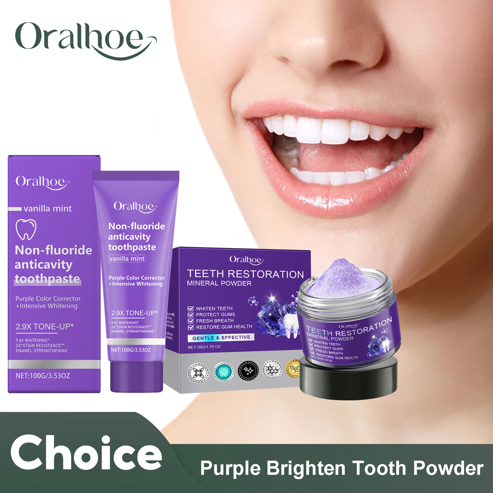 Teeth Restoration Mineral Powd - Teeth Whitening China 评论和价格