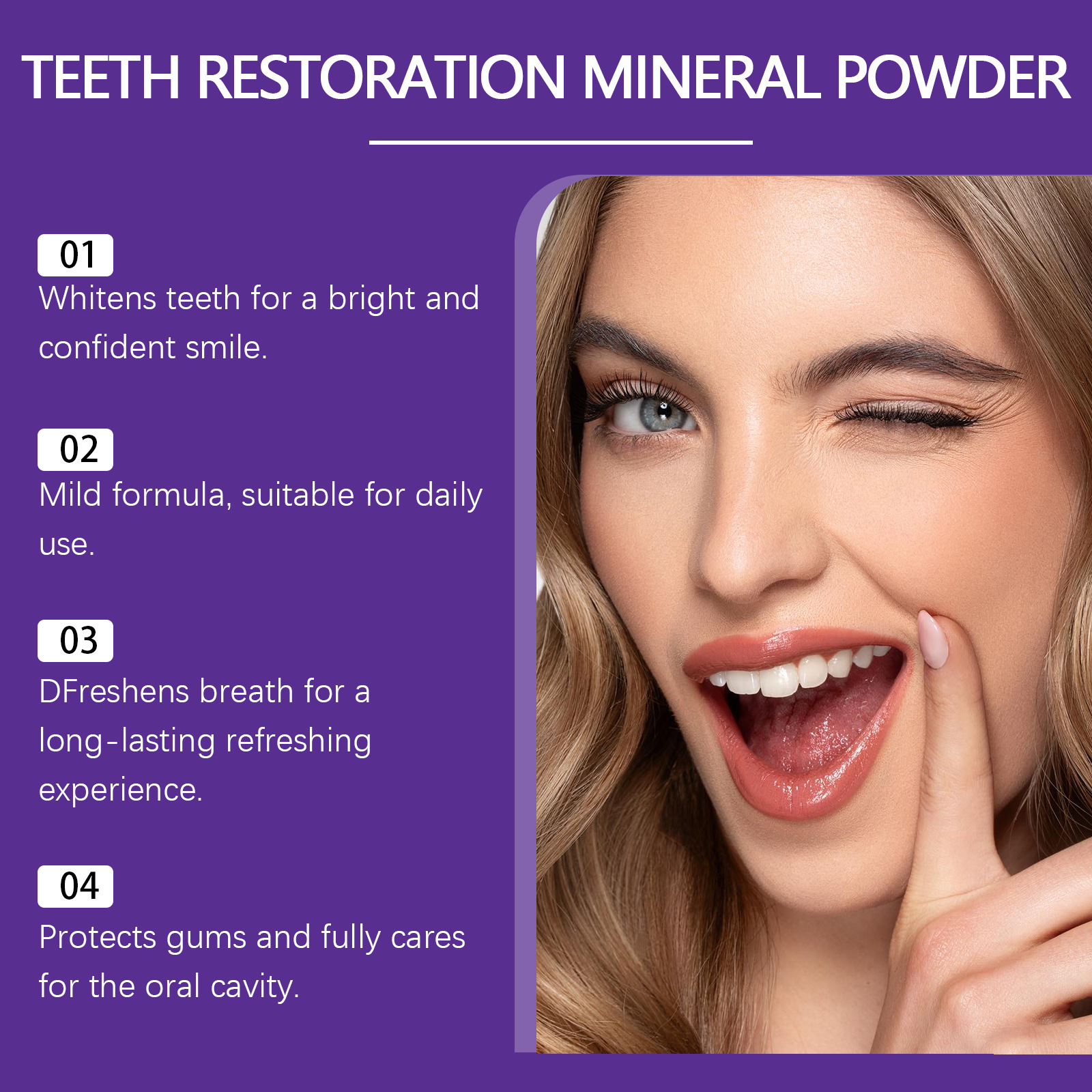 Teeth Restoration Mineral Powd - Teeth Whitening China 评论和价格