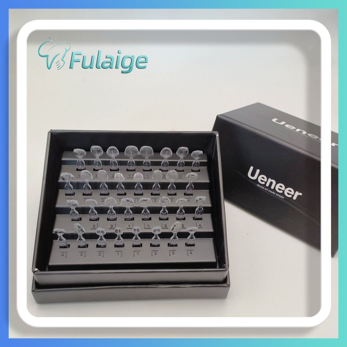 32pcs Press-On Dental Veneer M - Teeth Whitening Kit 评论和价格