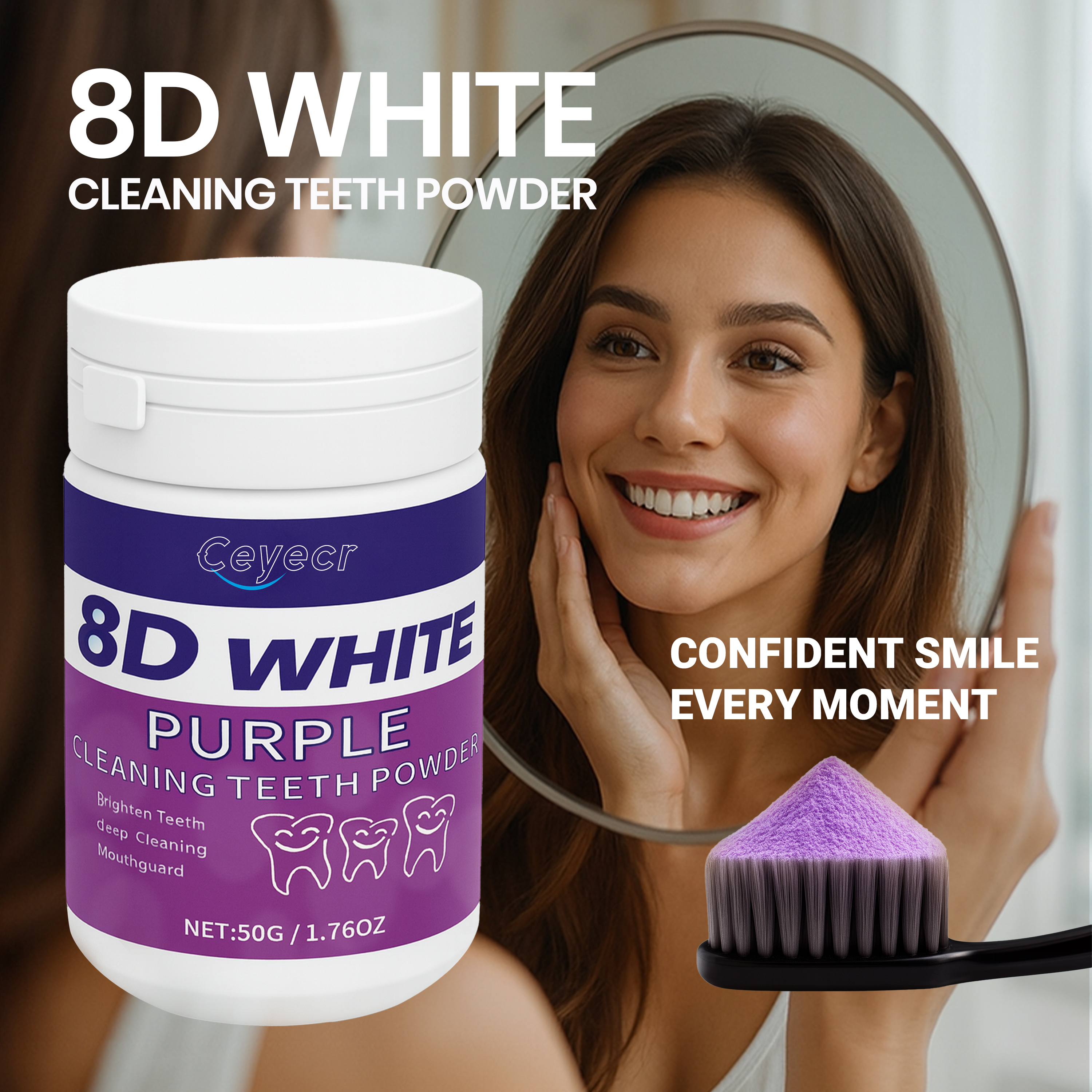 8D white Teeth Whitening Powde - Teeth Whitening China 评论和价格