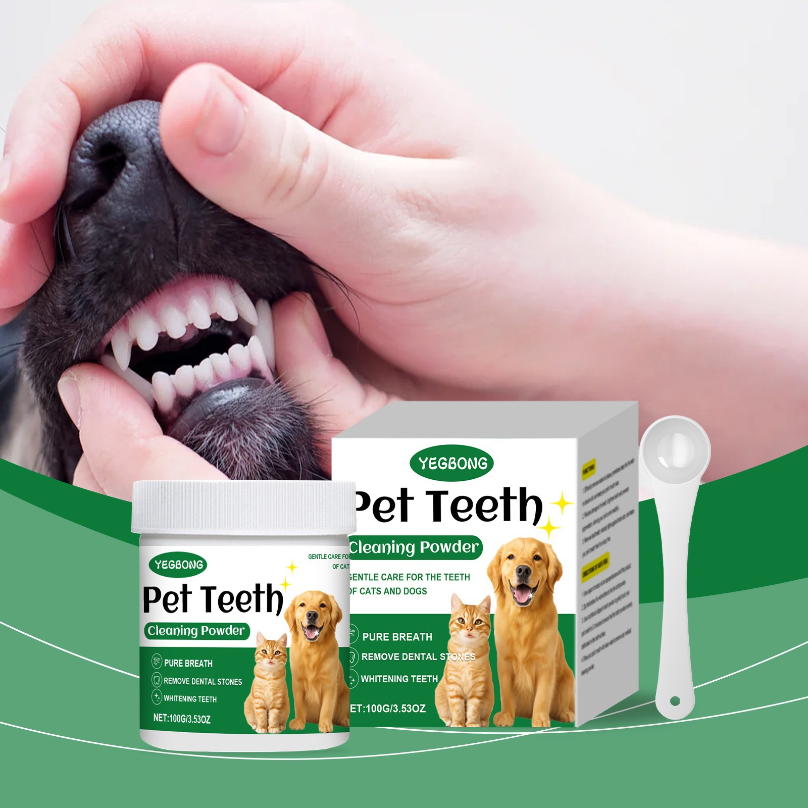 Pet Teeth Cleaning Powder Redu - Teeth Whitening China 评论和价格