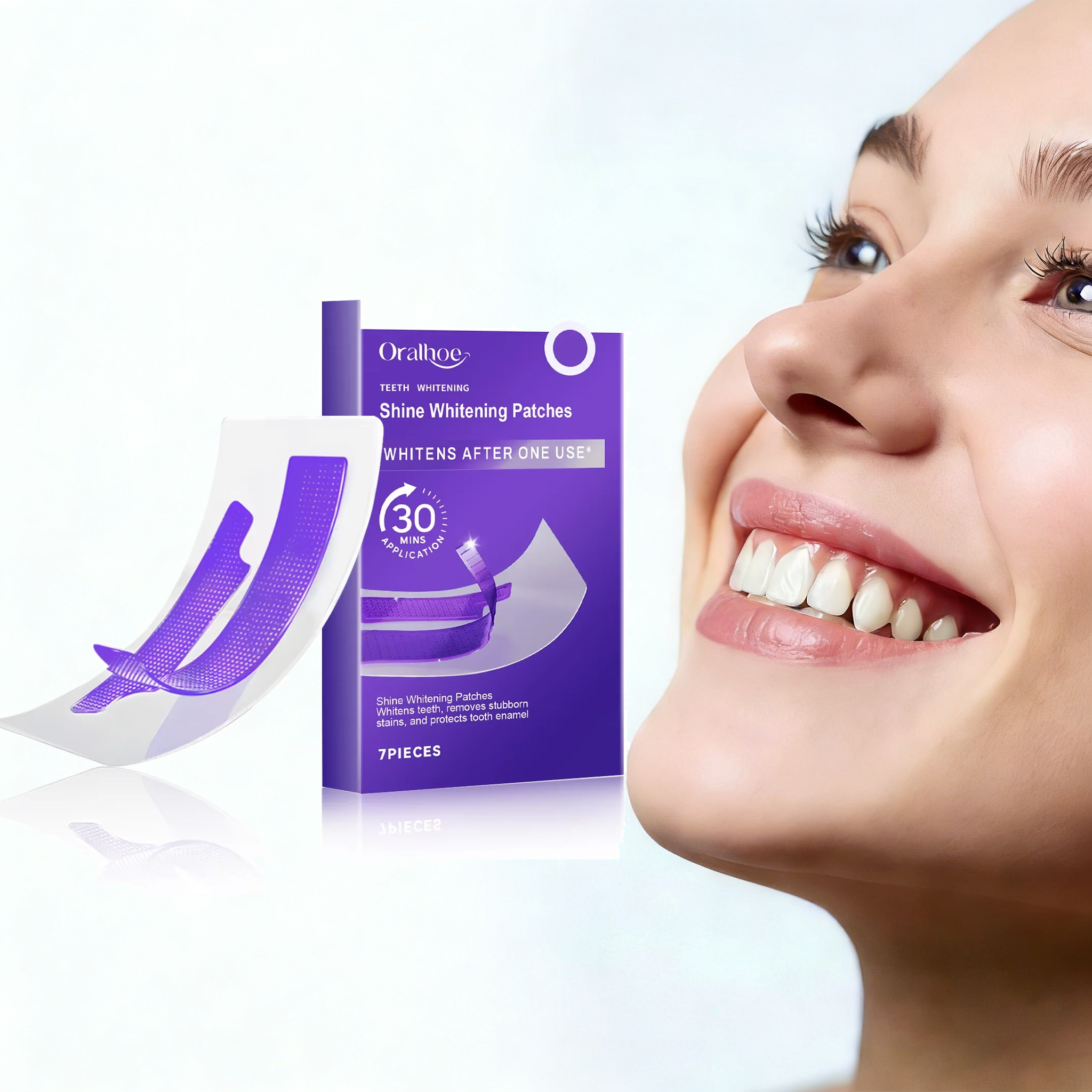 Purple Teeth Whitening Strips  - Teeth Whitening Strips Crest 评论和价格