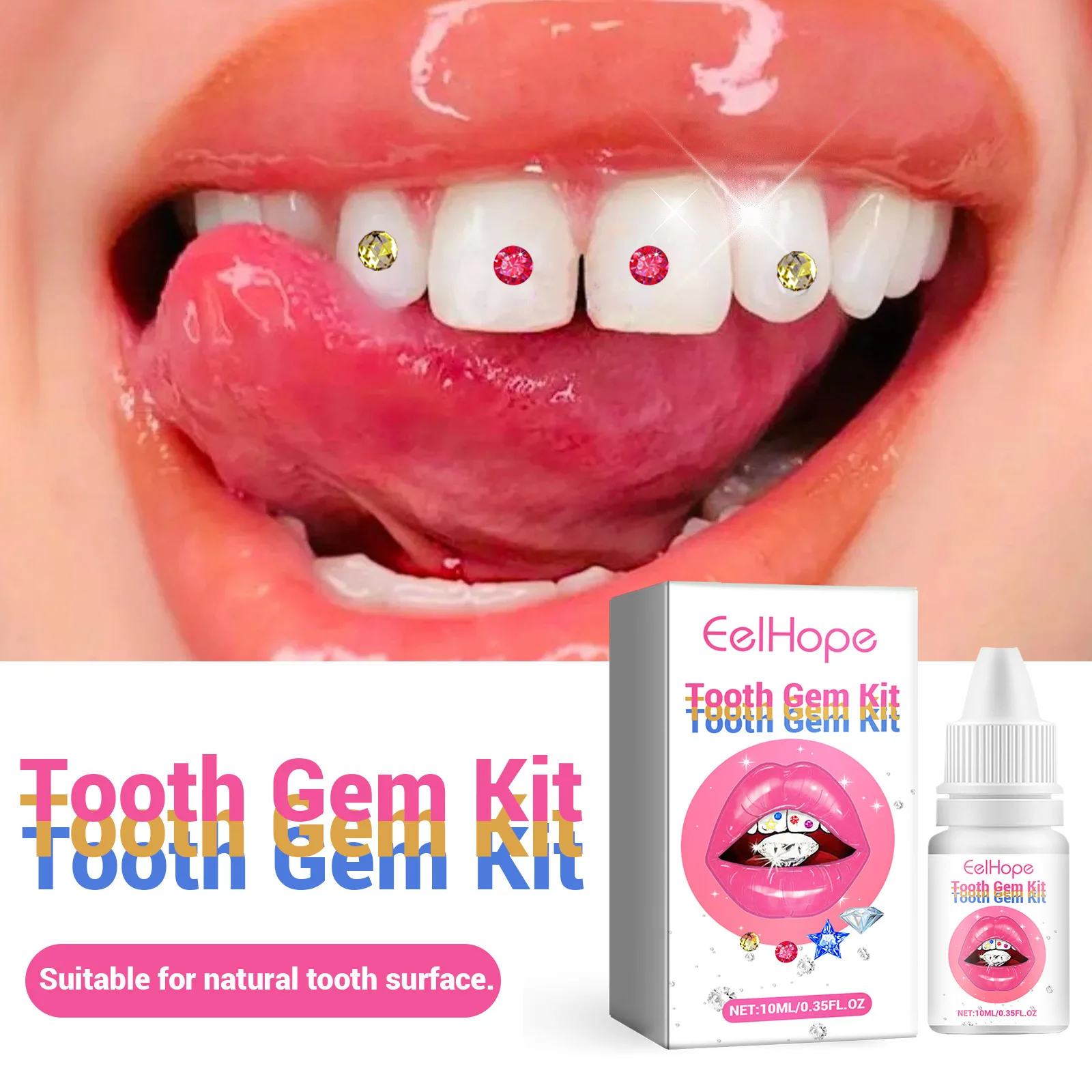 Tooth Jewelry Kit DIY Clear Pr - Teeth Whitening Usa 评论和价格