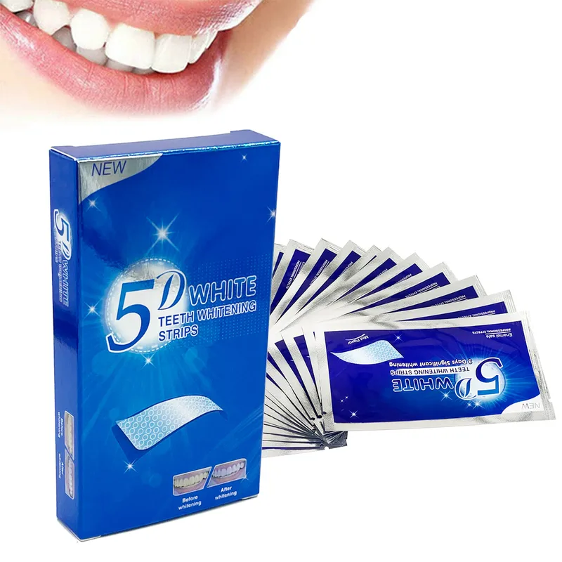 5D gel tooth whitening kit whi - Teeth Whitening Strips Crest 评论和价格