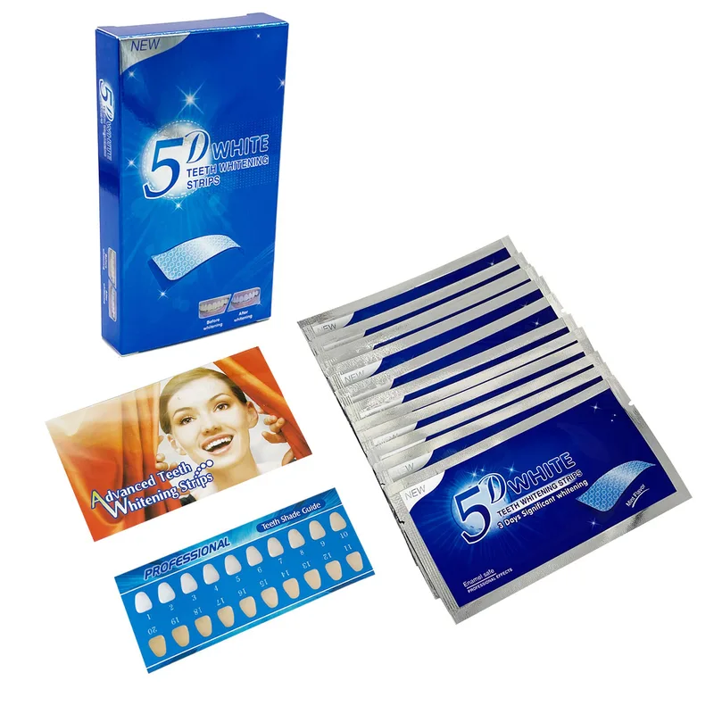 5D gel tooth whitening kit whi - Teeth Whitening Strips Crest 评论和价格
