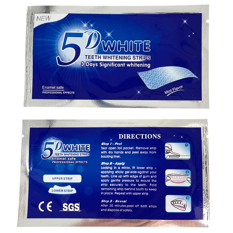 5D gel tooth whitening kit whi - Teeth Whitening Strips Crest 评论和价格