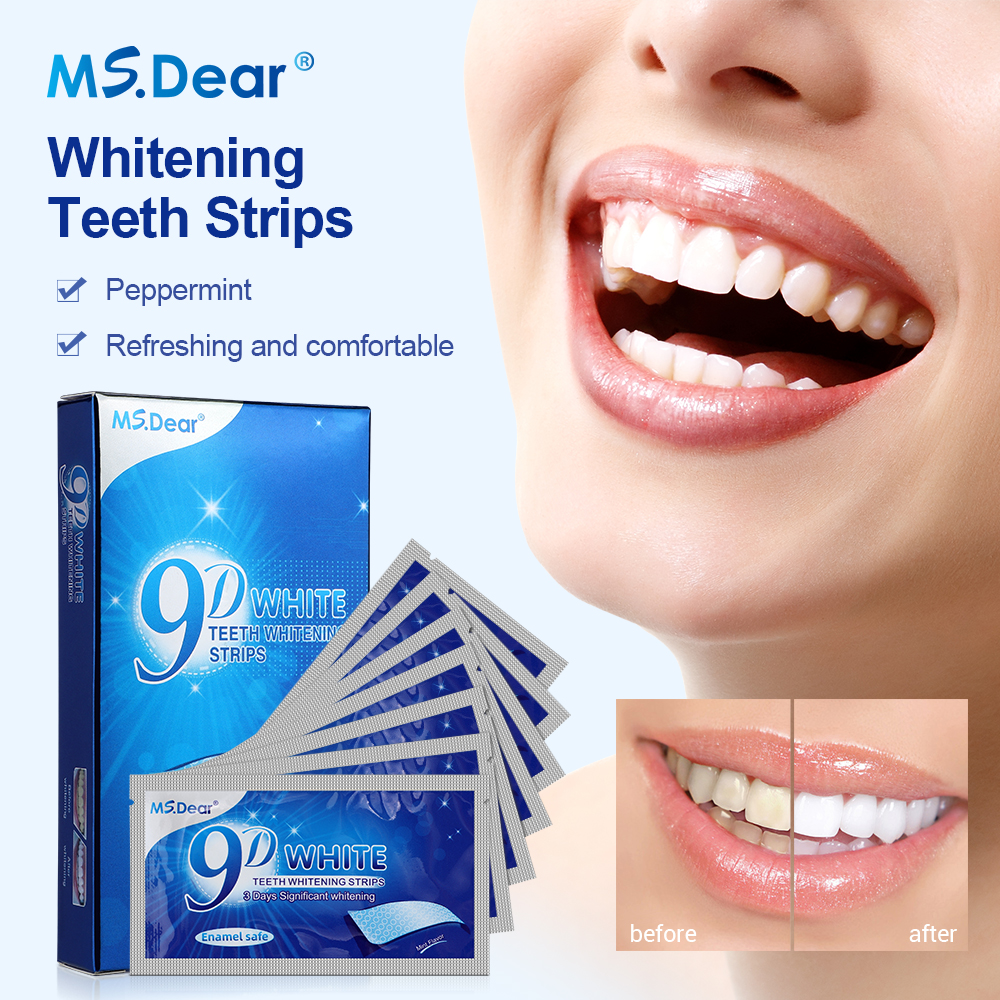 7/14/21/28/70 Pairs 9D Gel Tee - Teeth Whitening Strips Crest 评论和价格